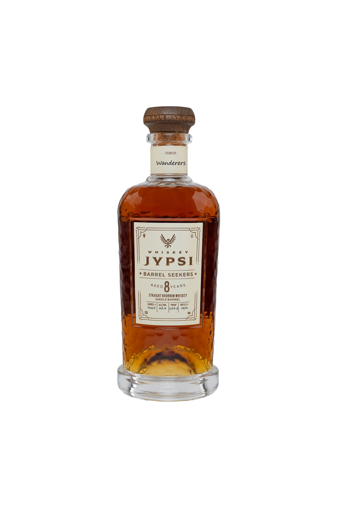 Whiskey JYPSI Barrel Seekers 8YO Bourbon Barrel #7639