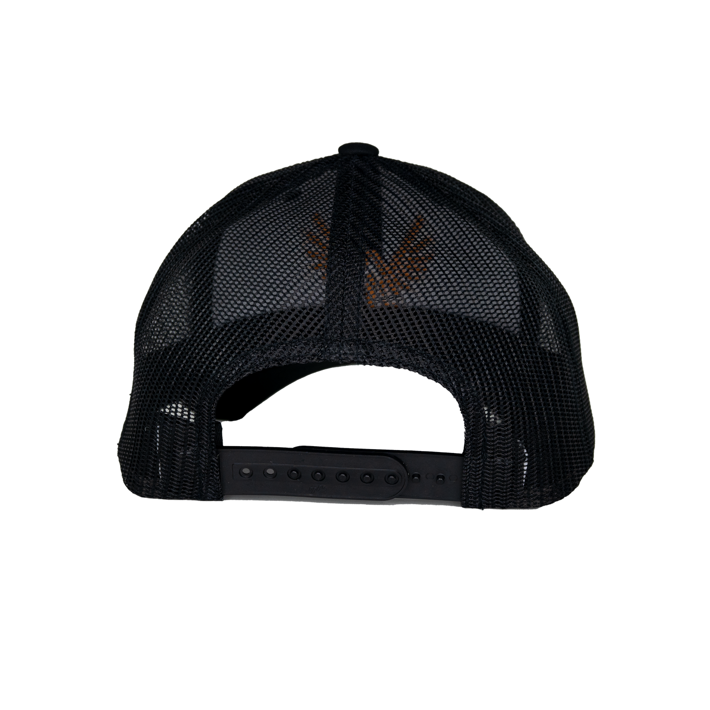 Black-on-black Trucker Hat