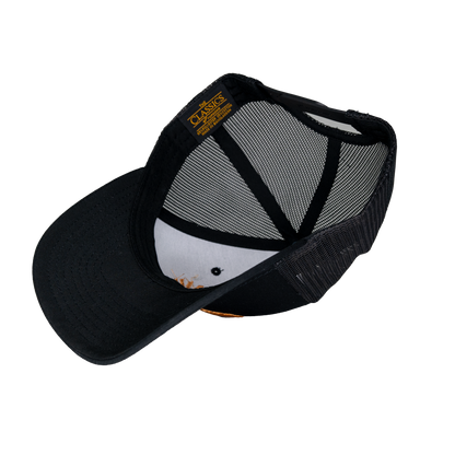 Black-on-black Trucker Hat